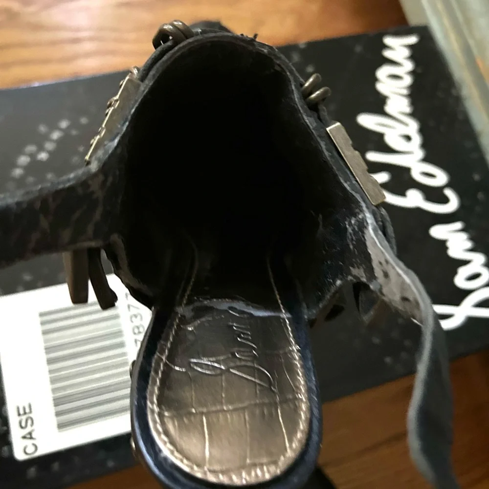 Sam Edelman Black Fritz Cali Booties - Picture 4 of 6